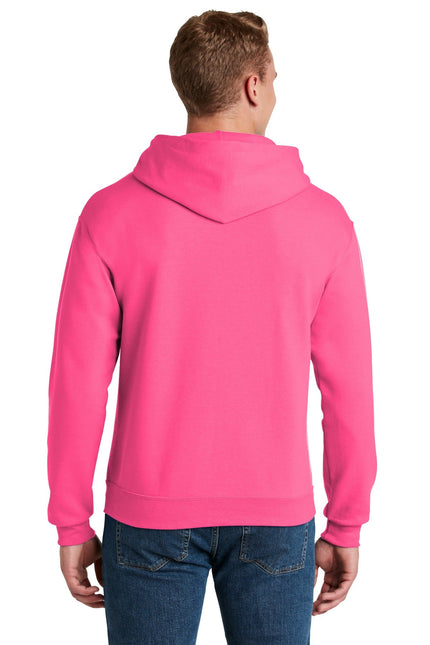 Jerzees - NuBlend Pullover Hooded Sweatshirt. 996M - Neon Pink - Union Prints