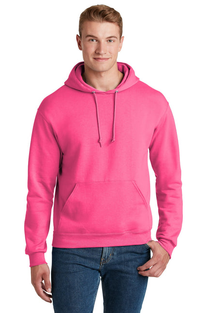 Jerzees - NuBlend Pullover Hooded Sweatshirt. 996M - Neon Pink - Union Prints