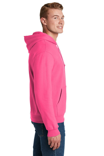 Jerzees - NuBlend Pullover Hooded Sweatshirt. 996M - Neon Pink - Union Prints