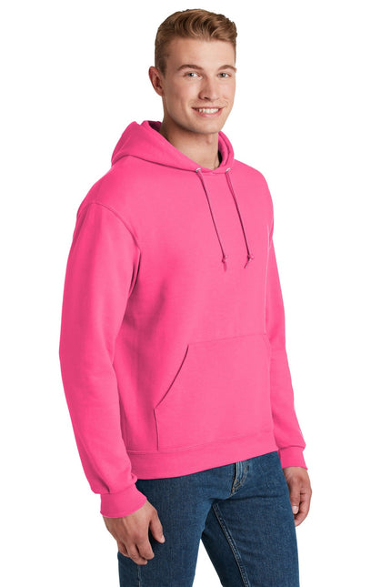 Jerzees - NuBlend Pullover Hooded Sweatshirt. 996M - Neon Pink - Union Prints
