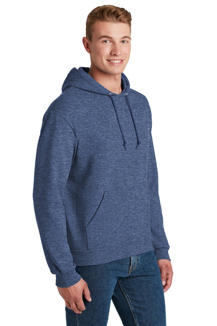 Jerzees - NuBlend Pullover Hooded Sweatshirt. 996M - Vintage Heather Blue - Union Prints
