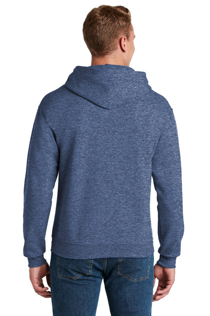 Jerzees - NuBlend Pullover Hooded Sweatshirt. 996M - Vintage Heather Blue - Union Prints