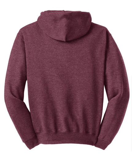 Jerzees - NuBlend Pullover Hooded Sweatshirt. 996M - Vintage Heather Maroon - Union Prints
