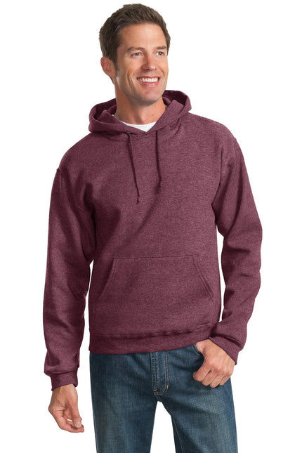 Jerzees - NuBlend Pullover Hooded Sweatshirt. 996M - Vintage Heather Maroon - Union Prints