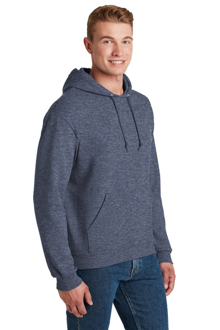 Jerzees - NuBlend Pullover Hooded Sweatshirt. 996M - Vintage Heather Navy - Union Prints
