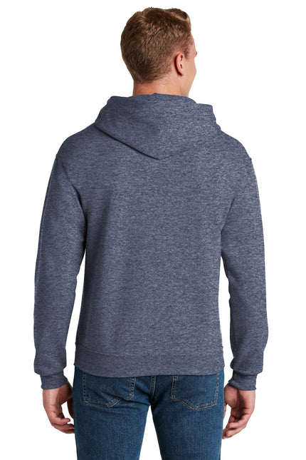 Jerzees - NuBlend Pullover Hooded Sweatshirt. 996M - Vintage Heather Navy - Union Prints