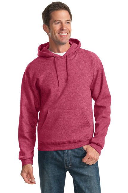 Jerzees - NuBlend Pullover Hooded Sweatshirt. 996M - Vintage Heather Red - Union Prints