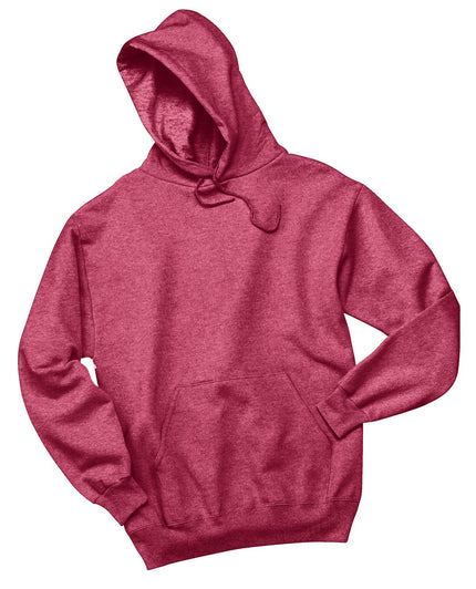Jerzees - NuBlend Pullover Hooded Sweatshirt. 996M - Vintage Heather Red - Union Prints