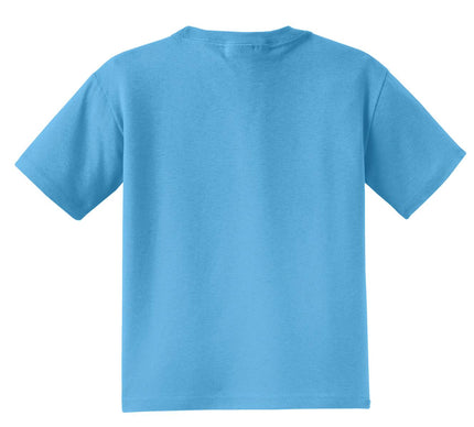 Jerzees - Youth Dri-Power 50/50 Cotton/Poly T-Shirt. 29B - Aquatic Blue - Union Prints