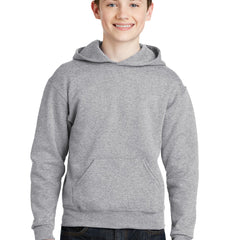 Jerzees - Youth NuBlend Pullover Hooded Sweatshirt. 996Y - Athletic Heather - Union Prints
