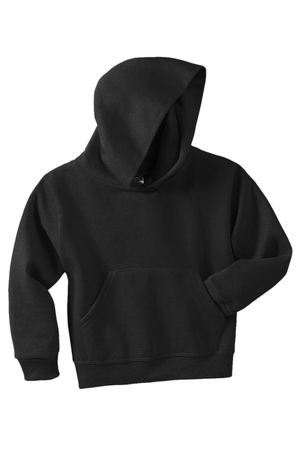 Jerzees - Youth NuBlend Pullover Hooded Sweatshirt. 996Y - Black - Union Prints