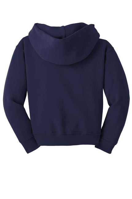 Jerzees - Youth NuBlend Pullover Hooded Sweatshirt. 996Y - Navy - Union Prints