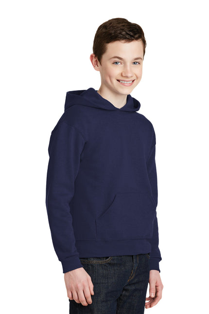 Jerzees - Youth NuBlend Pullover Hooded Sweatshirt. 996Y - Navy - Union Prints