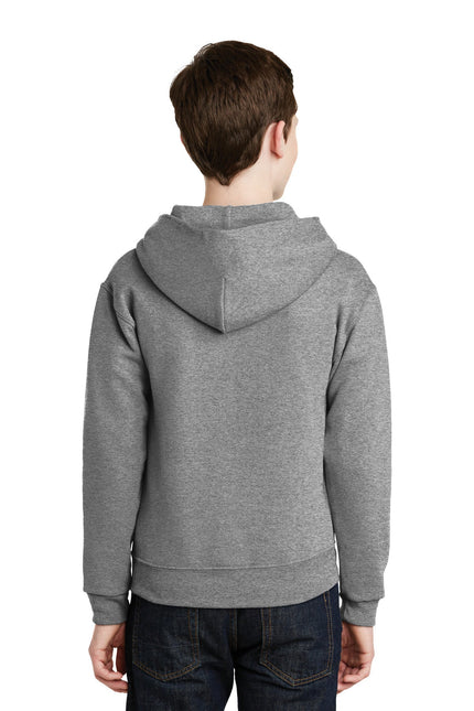 Jerzees - Youth NuBlend Pullover Hooded Sweatshirt. 996Y - Oxford - Union Prints