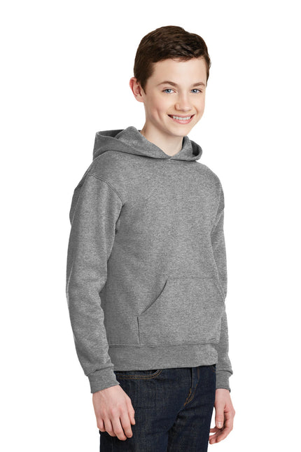 Jerzees - Youth NuBlend Pullover Hooded Sweatshirt. 996Y - Oxford - Union Prints