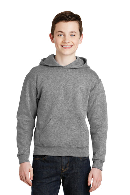 Jerzees - Youth NuBlend Pullover Hooded Sweatshirt. 996Y - Oxford - Union Prints