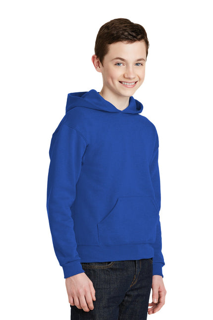 Jerzees - Youth NuBlend Pullover Hooded Sweatshirt. 996Y - Royal - Union Prints