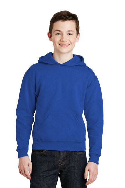 Jerzees - Youth NuBlend Pullover Hooded Sweatshirt. 996Y - Royal - Union Prints