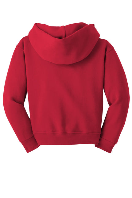 Jerzees - Youth NuBlend Pullover Hooded Sweatshirt. 996Y - True Red - Union Prints