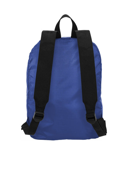 Port Authority Crush Ripstop Backpack BG213 - True Royal - Union Prints