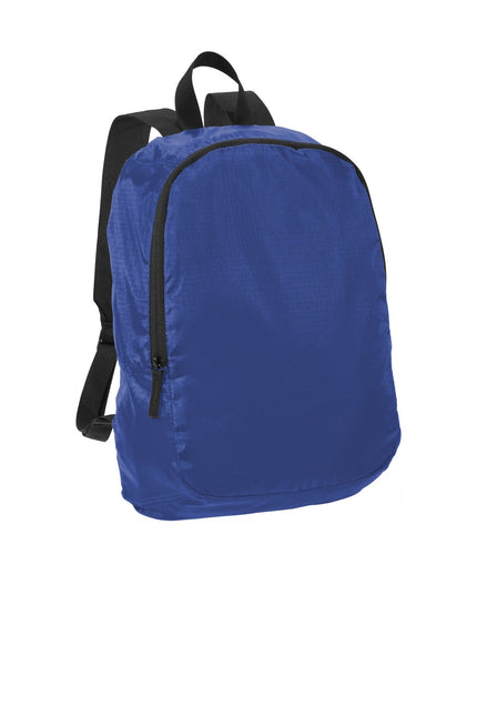 Port Authority Crush Ripstop Backpack BG213 - True Royal - Union Prints