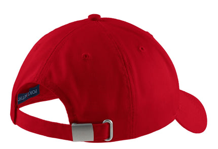 Port Authority Easy Care Cap. C608 - Red - Union Prints