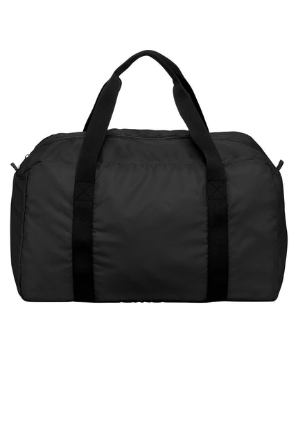 Port Authority Mini Ripstop Travel Duffel BG820 - Deep Black - Union Prints