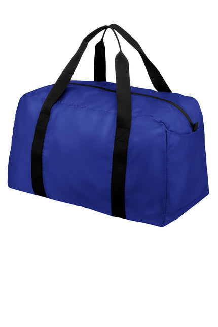 Port Authority Mini Ripstop Travel Duffel BG820 - True Royal - Union Prints