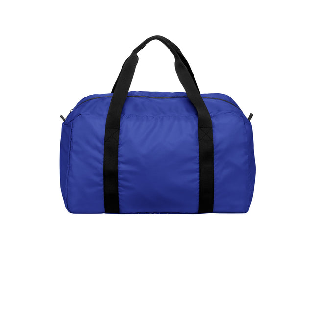 Port Authority Mini Ripstop Travel Duffel BG820 - True Royal - Union Prints