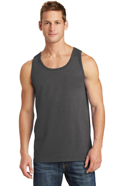 Port & Company Core Cotton Tank Top. PC54TT - Charcoal - Union Prints
