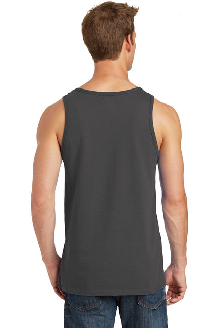 Port & Company Core Cotton Tank Top. PC54TT - Charcoal - Union Prints