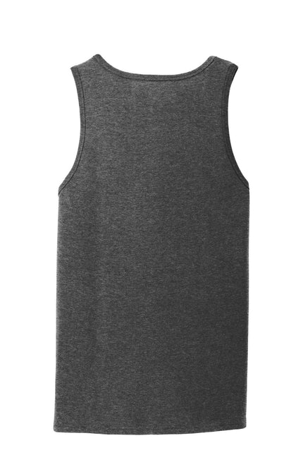 Port & Company Core Cotton Tank Top. PC54TT - Dark Heather Grey - Union Prints