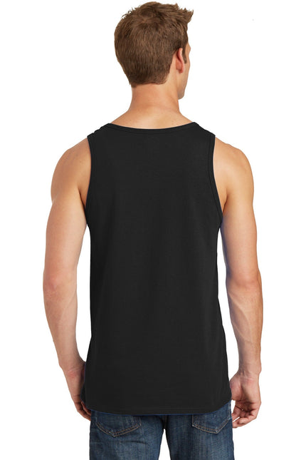 Port & Company Core Cotton Tank Top. PC54TT - Jet Black - Union Prints
