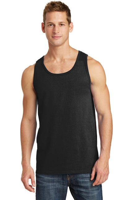 Port & Company Core Cotton Tank Top. PC54TT - Jet Black - Union Prints
