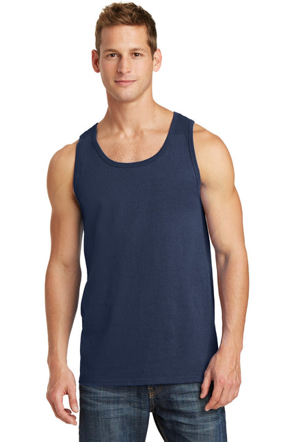 Port & Company Core Cotton Tank Top. PC54TT - Navy - Union Prints