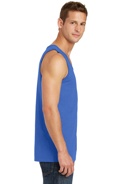 Port & Company Core Cotton Tank Top. PC54TT - Royal - Union Prints