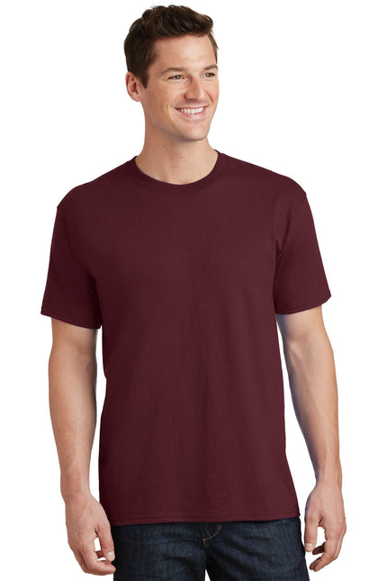 Port & Company - Core Cotton Tee. PC54 - Athletic Maroon - Union Prints
