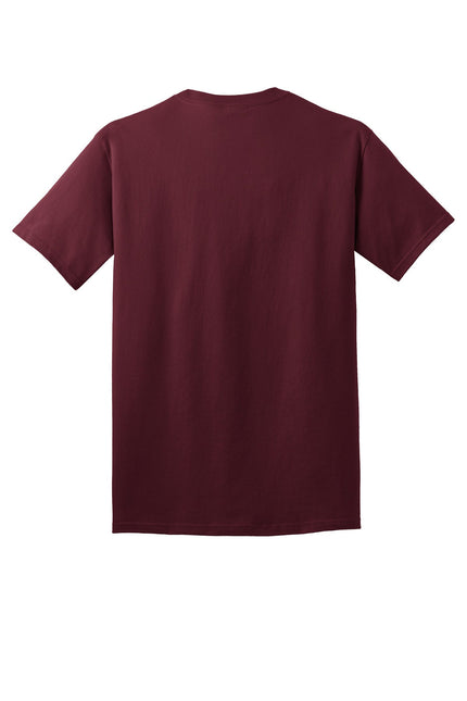 Port & Company - Core Cotton Tee. PC54 - Athletic Maroon - Union Prints