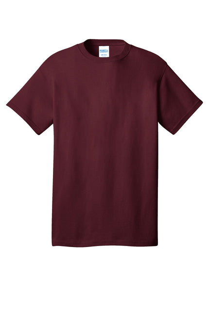 Port & Company - Core Cotton Tee. PC54 - Athletic Maroon - Union Prints