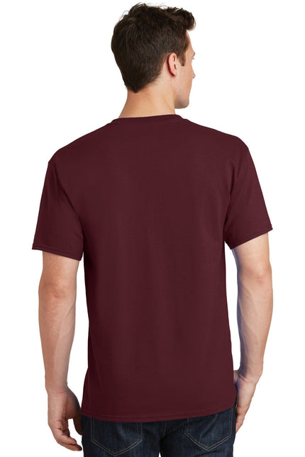 Port & Company - Core Cotton Tee. PC54 - Athletic Maroon - Union Prints