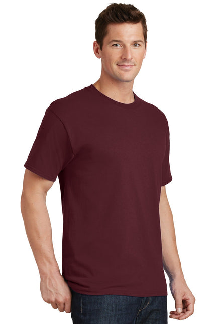 Port & Company - Core Cotton Tee. PC54 - Athletic Maroon - Union Prints