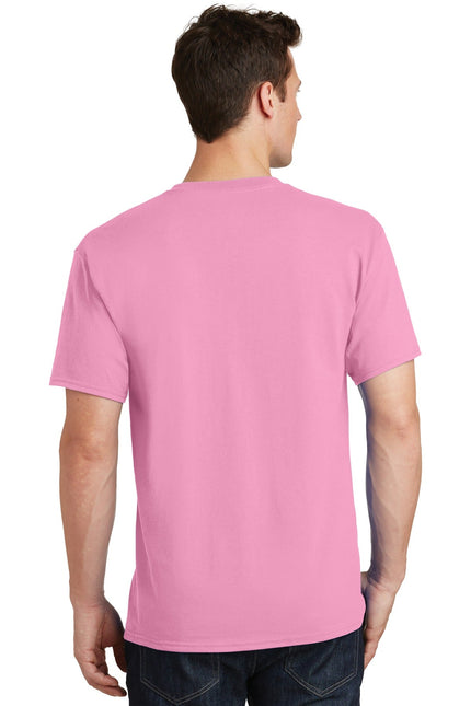 Port & Company - Core Cotton Tee. PC54 - Candy Pink - Union Prints