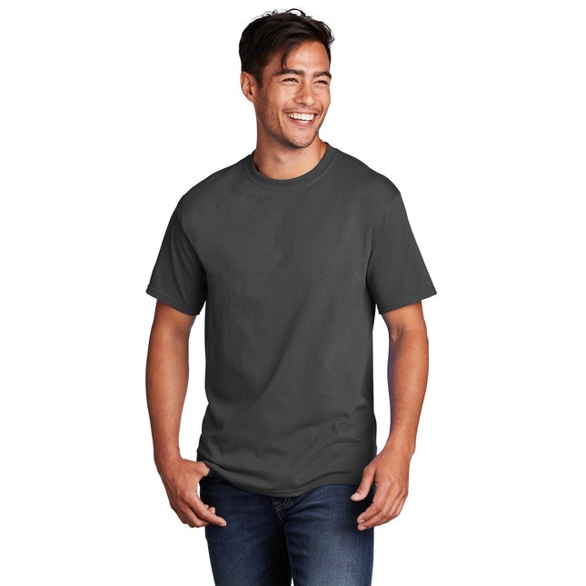 Port & Company - Core Cotton Tee. PC54 - Coal Grey - Union Prints