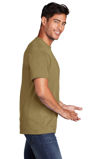 Port & Company - Core Cotton Tee. PC54 - Coyote Brown - Union Prints