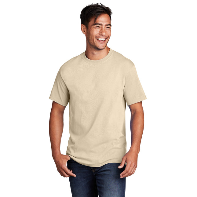 Port & Company - Core Cotton Tee. PC54 - Creme - Union Prints