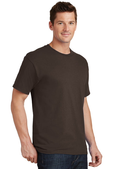 Port & Company - Core Cotton Tee. PC54 - Dark Chocolate Brown - Union Prints
