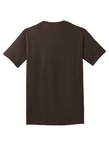 Port & Company - Core Cotton Tee. PC54 - Dark Chocolate Brown - Union Prints
