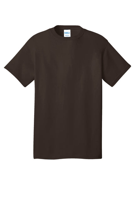 Port & Company - Core Cotton Tee. PC54 - Dark Chocolate Brown - Union Prints