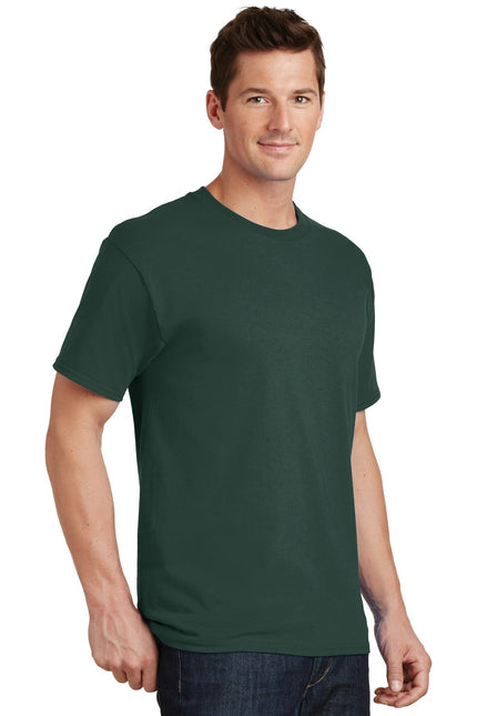 Port & Company - Core Cotton Tee. PC54 - Dark Green - Union Prints