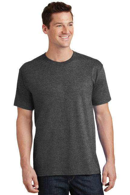 Port & Company - Core Cotton Tee. PC54 - Dark Heather Grey - Union Prints